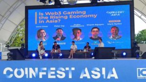 Thetan Arena di Coinfest Asia